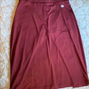 Maroon Snoga Skirt
